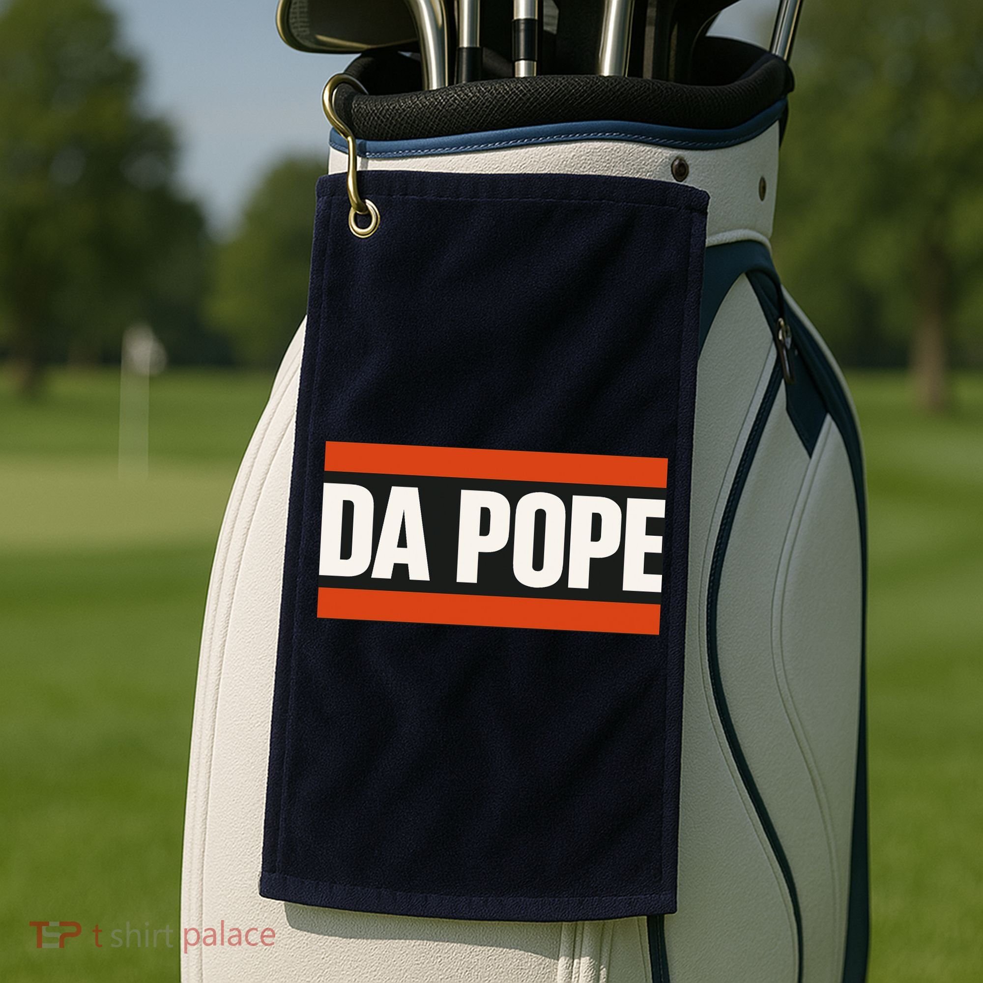 Da Pope Pope Leo XIV Provost From America Chicago Golf Towel
