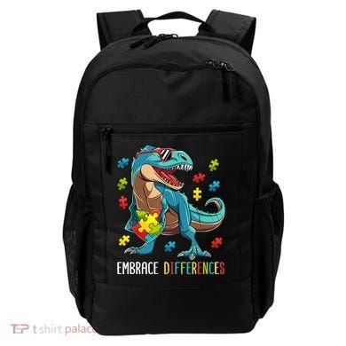Dinosaur Puzzle Piece Autism Awareness For Boy Backpack