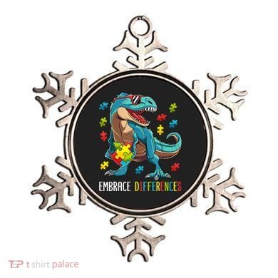Dinosaur Puzzle Piece Autism Awareness For Boy Ornament