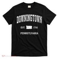 Downingtown Pennsylvania Pa Vintage Athletic Sports T-Shirt thumb 0