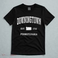 Downingtown Pennsylvania Pa Vintage Athletic Sports T-Shirt thumb 5