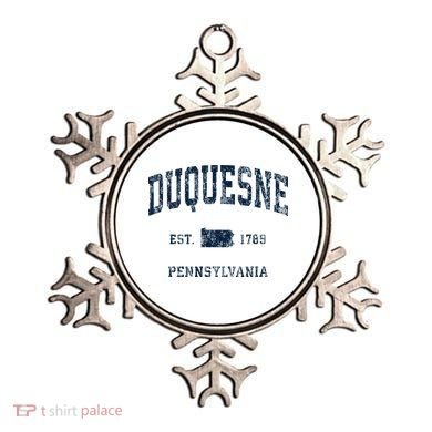 Duquesne Pennsylvania Pa Vintage Athletic Sports Design Ornament