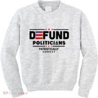 Defund Politicians Patriotically Correct Kids Sweatshirt thumb 0