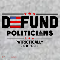 Defund Politicians Patriotically Correct Kids Hoodie thumb 2