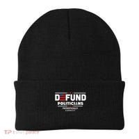 Defund Politicians Patriotically Correct Beanie thumb 0