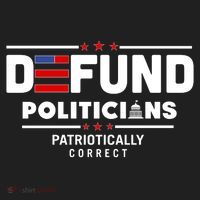 Defund Politicians Patriotically Correct Hat thumb 2