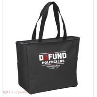 Defund Politicians Patriotically Correct Tote Bag thumb 2