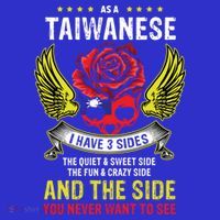 Distressed Patriotic Proud Taiwanese Skull Taiwan Flag Wings Cool Gift Kids Sweatshirt thumb 2