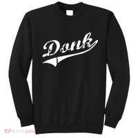Donk Poker Player Retro Distressed Style Sweatshirt thumb 0
