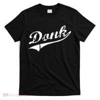 Donk Poker Player Retro Distressed Style T-Shirt thumb 0