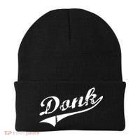 Donk Poker Player Retro Distressed Style Beanie thumb 0