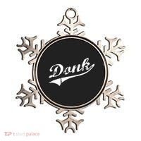 Donk Poker Player Retro Distressed Style Ornament thumb 0