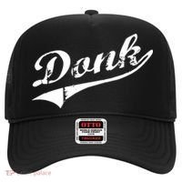 Donk Poker Player Retro Distressed Style Hat thumb 0