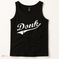 Donk Poker Player Retro Distressed Style Tank Top thumb 2