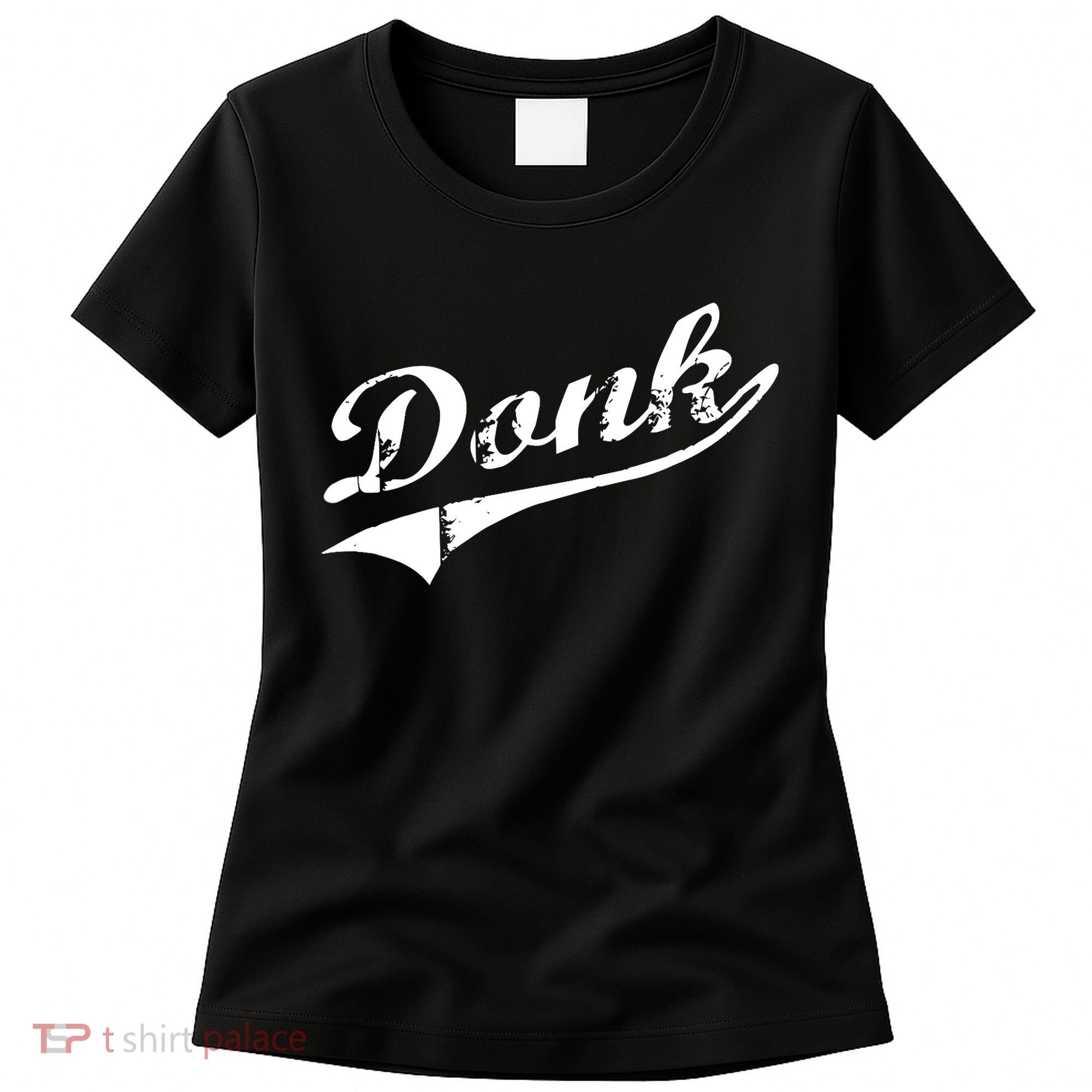 Donk Poker Player Retro Distressed Style Women's T-Shirt