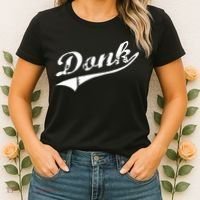 Donk Poker Player Retro Distressed Style Women's T-Shirt thumb 2