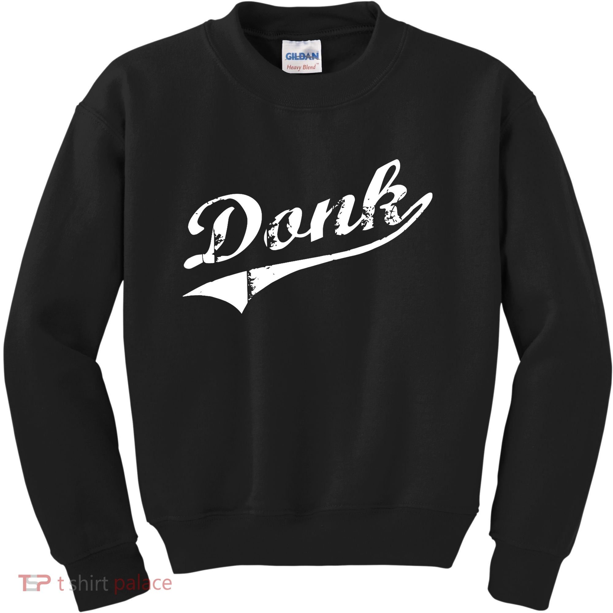Donk Poker Player Retro Distressed Style Kids Sweatshirt