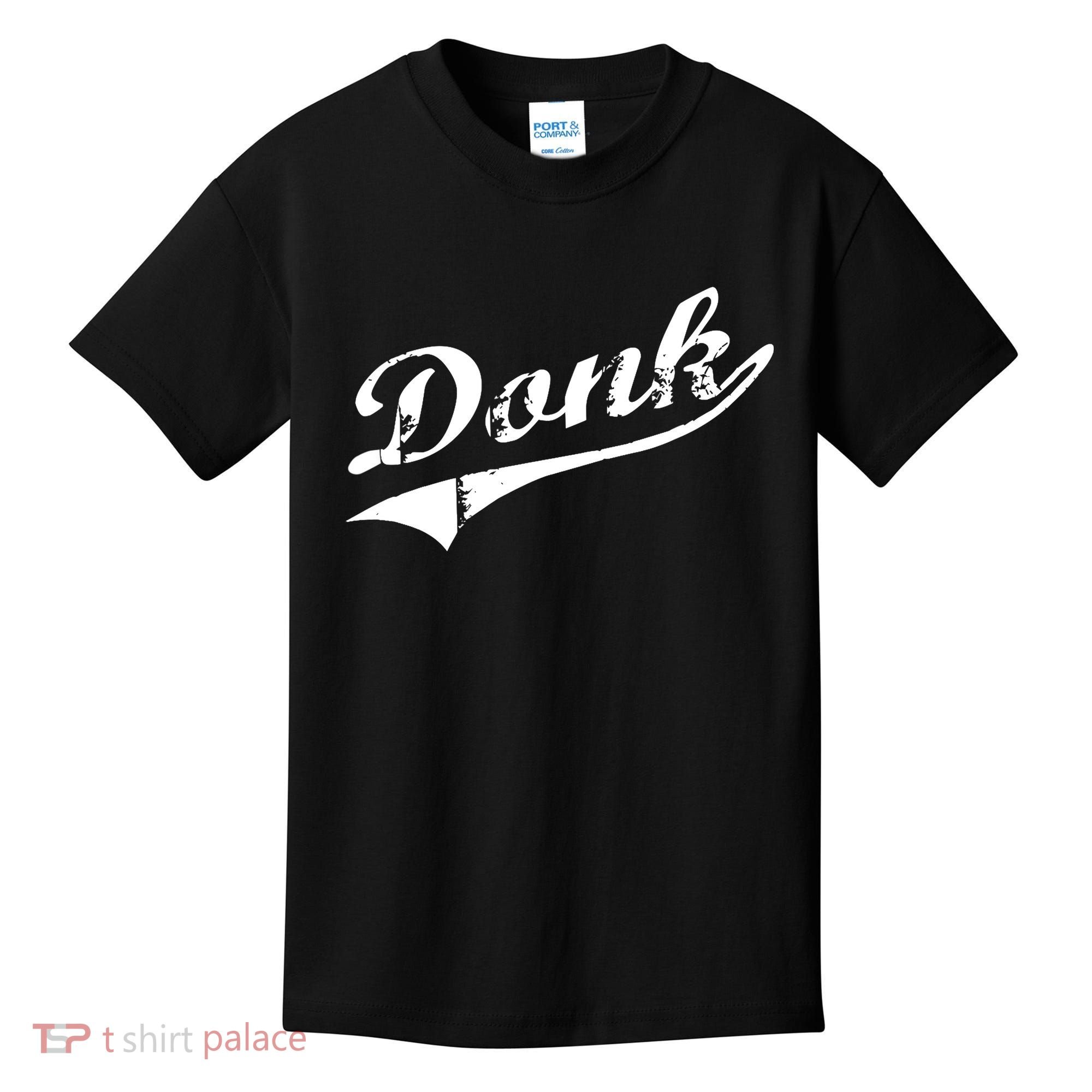Donk Poker Player Retro Distressed Style Kids T-Shirt