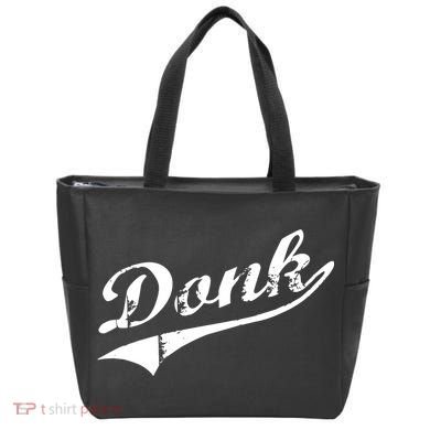 Donk Poker Player Retro Distressed Style Tote Bag
