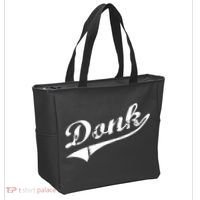 Donk Poker Player Retro Distressed Style Tote Bag thumb 2