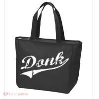 Donk Poker Player Retro Distressed Style Tote Bag thumb 3