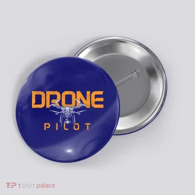 Drone Pilot Quadcopter Operator Rc Gift Button