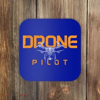 Drone Pilot Quadcopter Operator Rc Gift Coaster