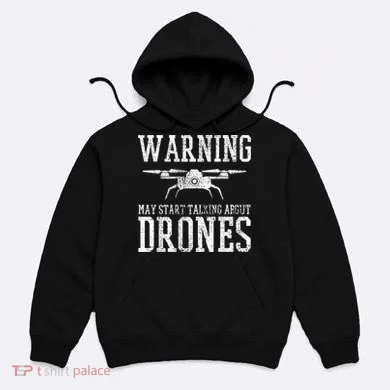 Drone Pilot Quadrocopter Flying Gift Hoodie