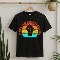 Defund Politicians Retro T-Shirt thumb 2