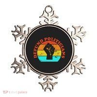 Defund Politicians Retro Ornament thumb 0