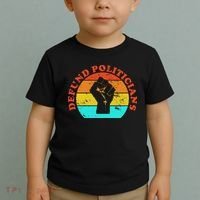 Defund Politicians Retro Toddler T-Shirt thumb 2