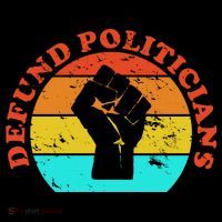 Defund Politicians Retro Kids Sweatshirt thumb 2