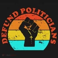 Defund Politicians Retro Kids Long Sleeve Shirt thumb 2