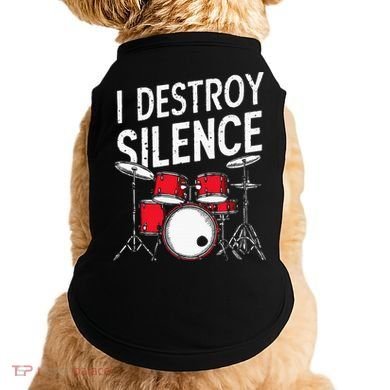 Drums & Percussion Rock Music Drummer Gift Doggie Tank