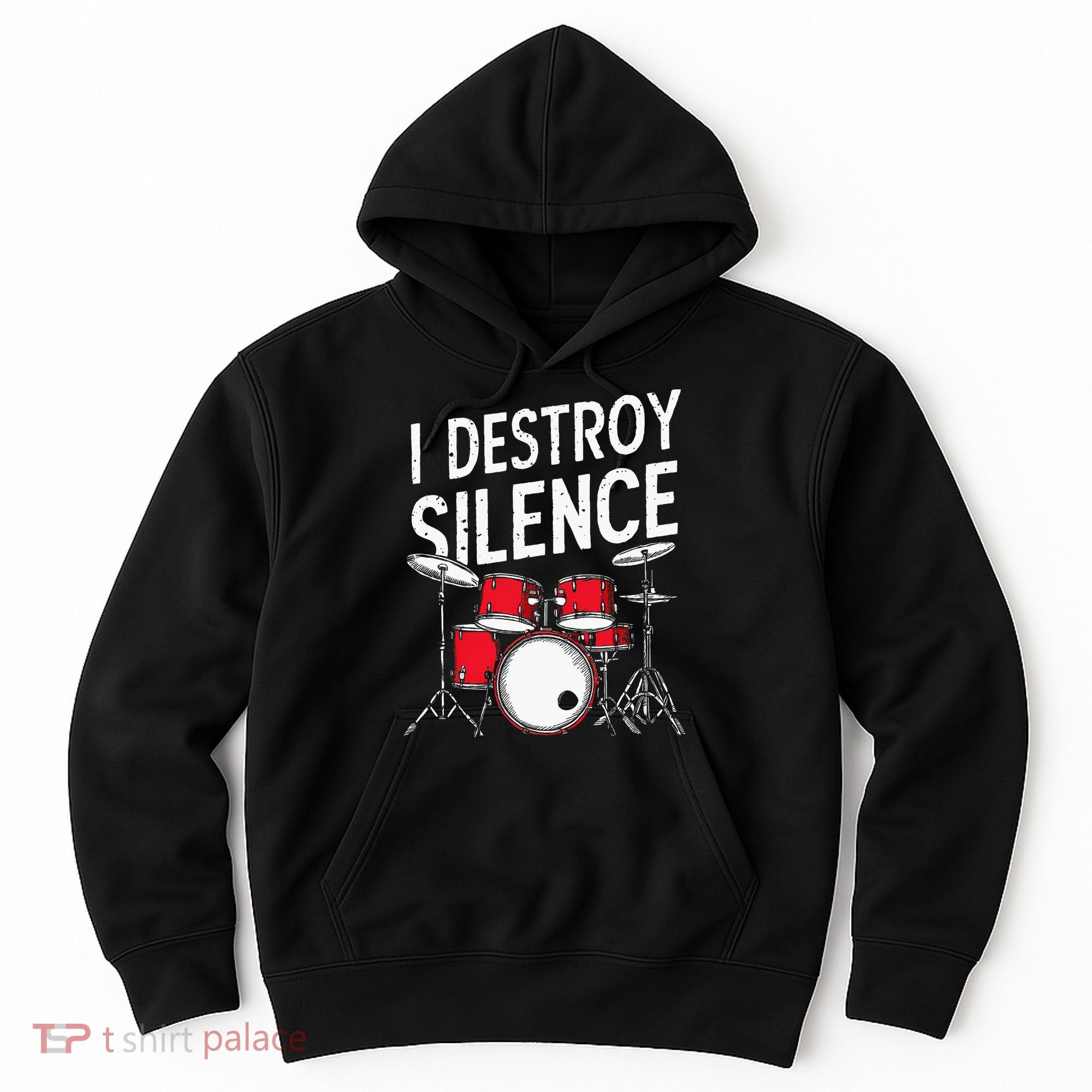 Drums & Percussion Rock Music Drummer Gift Hoodie