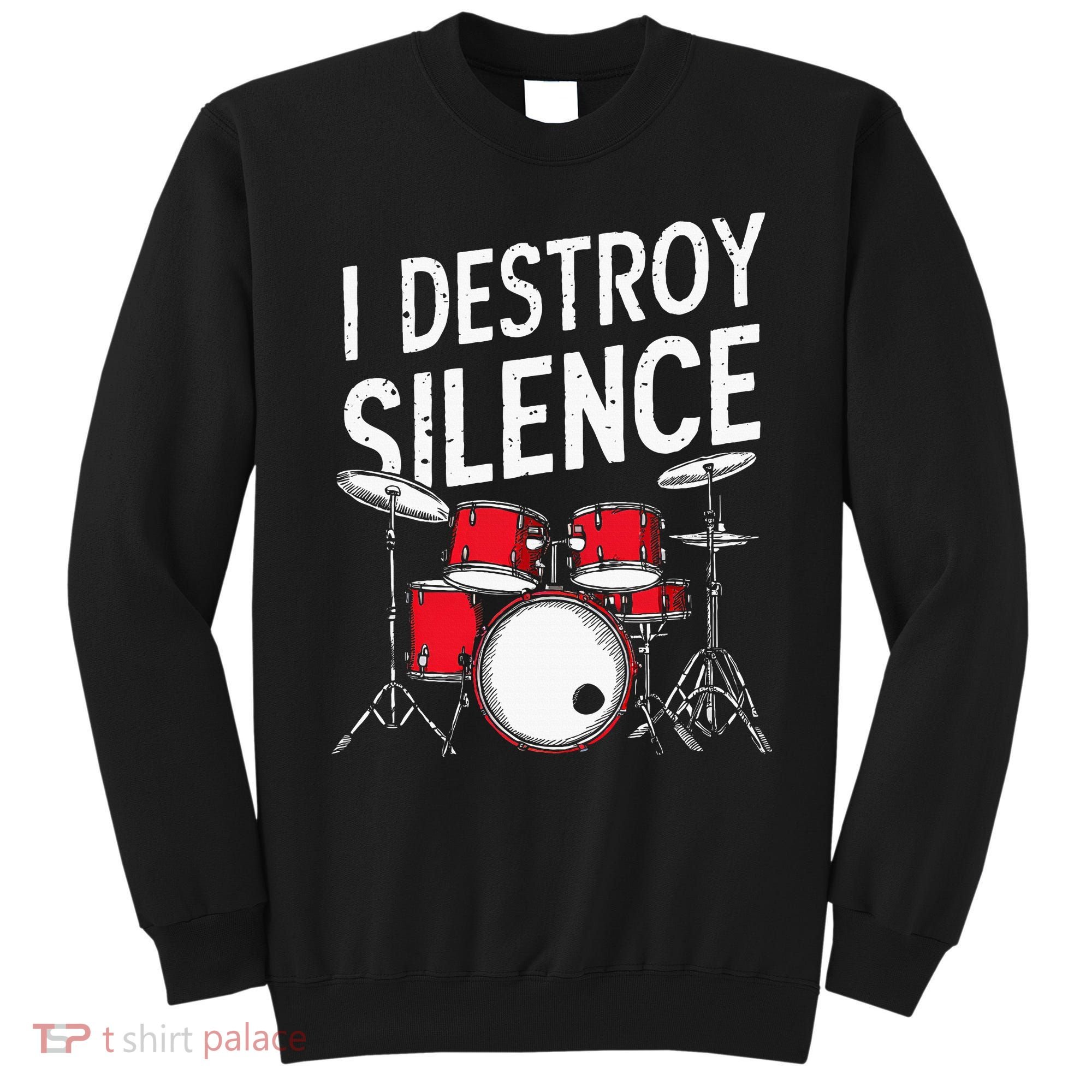 Drums & Percussion Rock Music Drummer Gift Sweatshirt