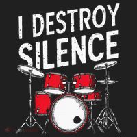 Drums & Percussion Rock Music Drummer Gift Beanie thumb 2
