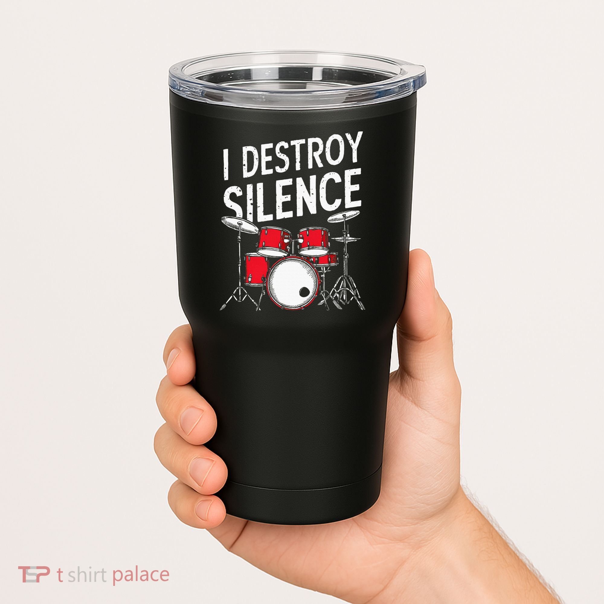 Drums & Percussion Rock Music Drummer Gift Tumbler