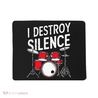 Drums & Percussion Rock Music Drummer Gift Mousepad