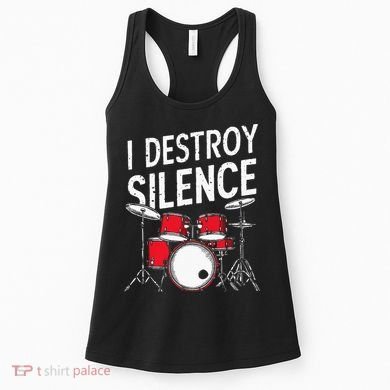 Drums & Percussion Rock Music Drummer Gift Women's Tank Top