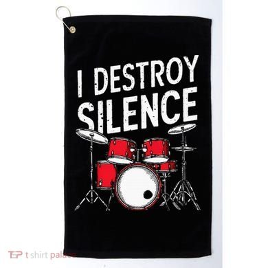 Drums & Percussion Rock Music Drummer Gift Golf Towel