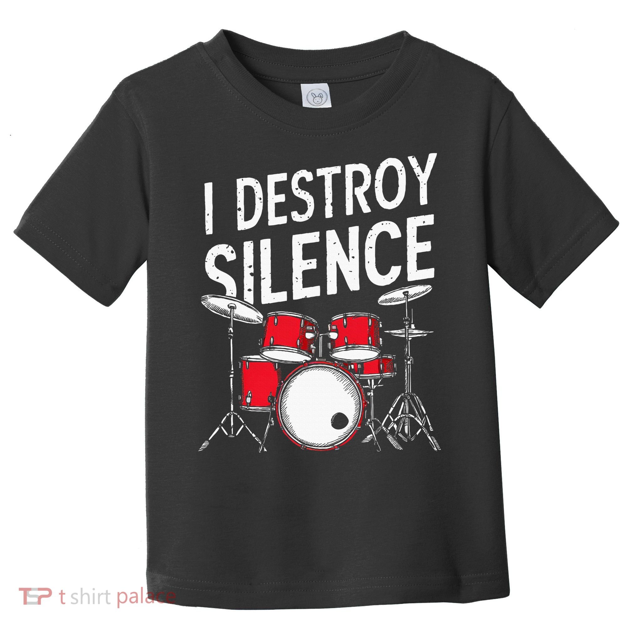 Drums & Percussion Rock Music Drummer Gift Toddler T-Shirt