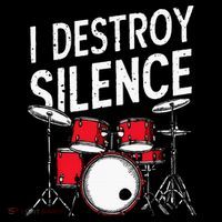 Drums & Percussion Rock Music Drummer Gift Women's T-Shirt thumb 6