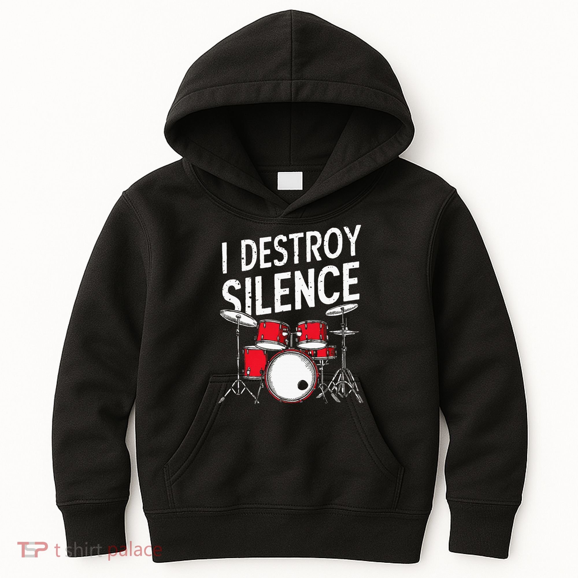 Drums & Percussion Rock Music Drummer Gift Kids Hoodie