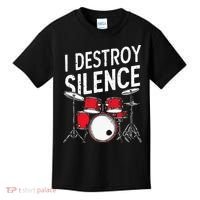 Drums & Percussion Rock Music Drummer Gift Kids T-Shirt thumb 0
