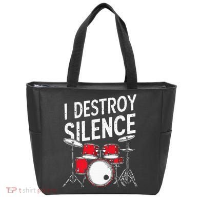 Drums & Percussion Rock Music Drummer Gift Tote Bag