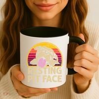 Dog Pitbull Resting Pit Face Funny Gift For Pitbull Lovers Gift Coffee Mug thumb 3