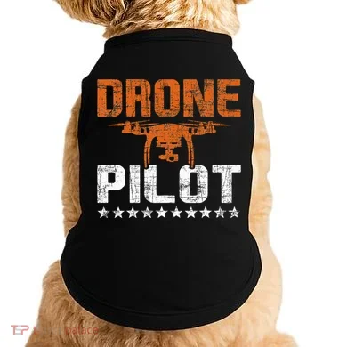 Drone Pilot Rc Flight Operator Quadcopter Flying Expert Doggie Tank