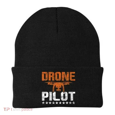 Drone Pilot Rc Flight Operator Quadcopter Flying Expert Beanie