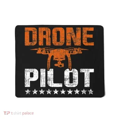 Drone Pilot Rc Flight Operator Quadcopter Flying Expert Mousepad